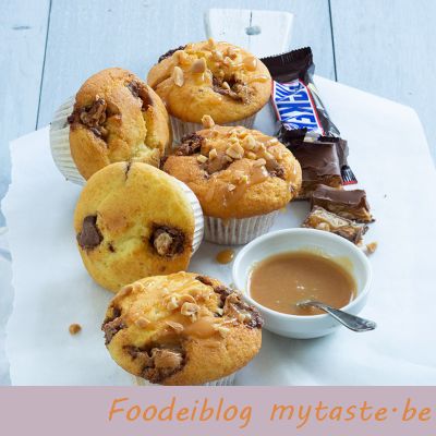 snicker muffins www.leukerecepten.nl