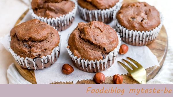 Chocolade bananenbrood muffins