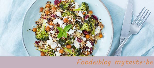 Quinoa salade met broccoli