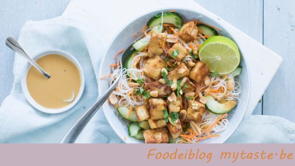 Mihoensalade met tofu
