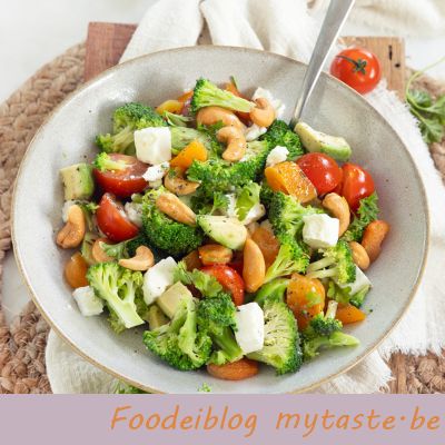 broccoli salade met feta recept